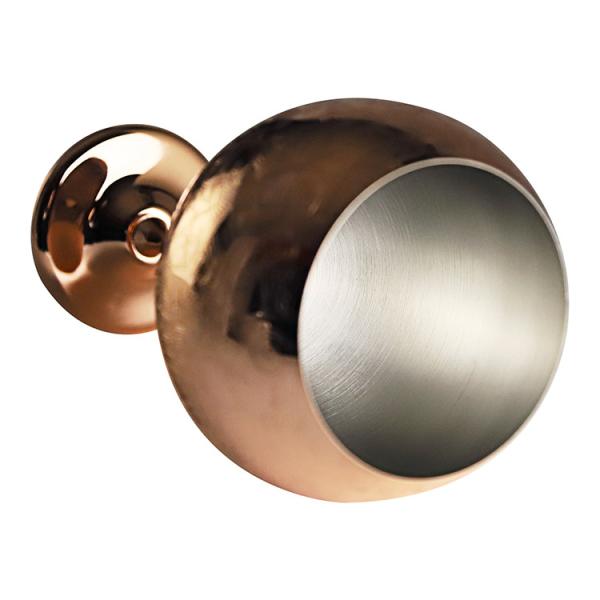 Copper Plated Stainless Steel Barware Metal Drinking Goblets For Wedding Anniversary