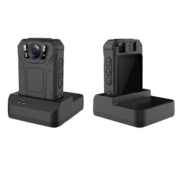 White LED 4G Body Worn Camera Chest-mounted For Security Guards And Personal
