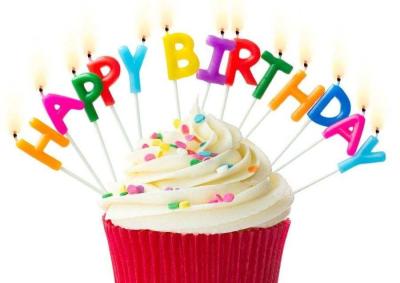 7 Colors Happy Birthday Candle Letters 13 Pcs For Party With Plastic Toothpick