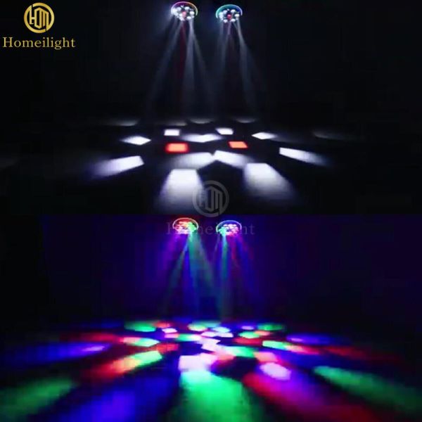 Nova chegada 19pcs 40W 4IN1 RGBW Luzes Luz de palco LED Moving Head Light Club DJ LED Iluminação