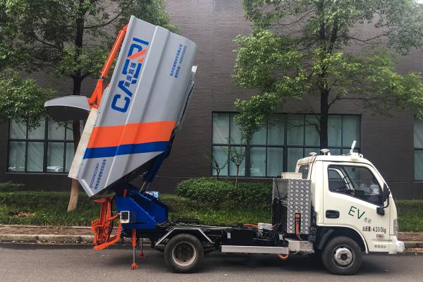 Caminhão de carga pesado e confiável com freios ABS e tipo de combustível elétrico