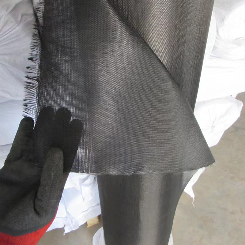 UL94-V0 Черная водонепроницаемая стекловолокнистая ткань для автомобильных применений