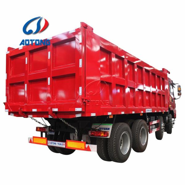 Manual Transmission 60 Cubic Meter Tipper Trailer 40 Ton Sand Tipper Trucks Logo Printing