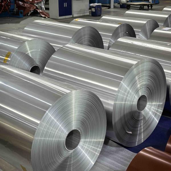 8011 O Feuille d'aluminium de 0,05 mm d'épaisseur de 260 mm de largeur utilisée pour l'emballage alimentaire