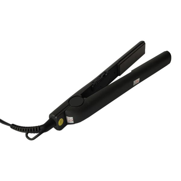 Professional Titanium hair iron straightener with led flat irons wholesale private label customize hair straightener