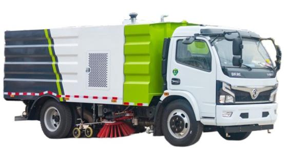 Dongfeng Duolika Washing And Sweeping Truck National VI Exhaust Braking