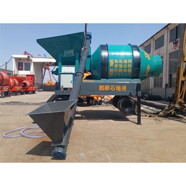 JZM1200 Fixed Hopper Round Concrete Mixer Machine 1200L Output Capacity