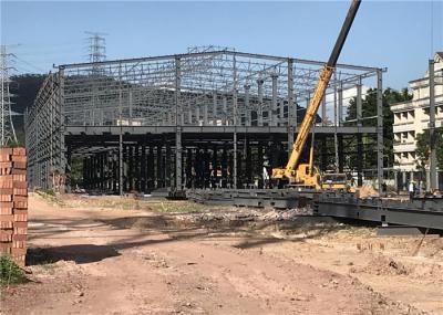 Construções de aço comerciais do QG do painel ondulado 40ft do telhado