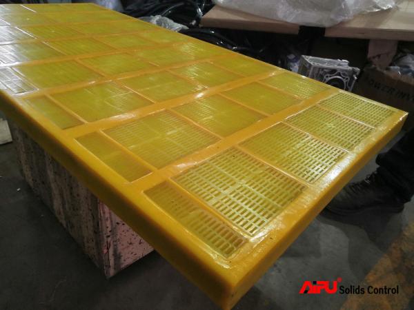 Anti Abrasion Polyurethane PU Shale Shaker Screen 30mm Sheet Thickness