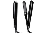 ferro de ondulação 2 do Straightener do cabelo do aníon 110-240V em 1 2.5m giro de 360 graus