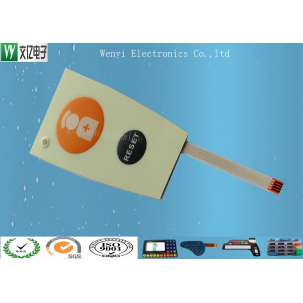 Переключатель мембраны купола металла кнопки