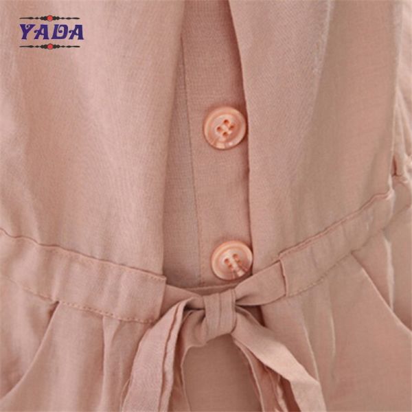 Летние платья с винтажным о-ошейником хлопчатобумажные летние одежды для толстых дам