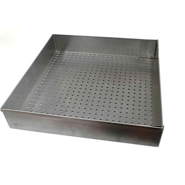 Reusable Bbq Serving Rectangular 304 Stainless Steel Wire Mesh Trays
