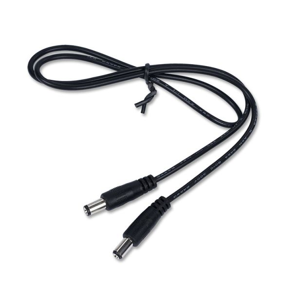 Male to Male 5.5x2.1mm DC Jack Extension Power Cable