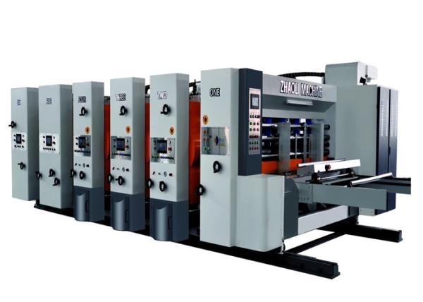 Lead Edge Feeder Corrugated Box Flexo Printer Slotter Die Cutter Machine