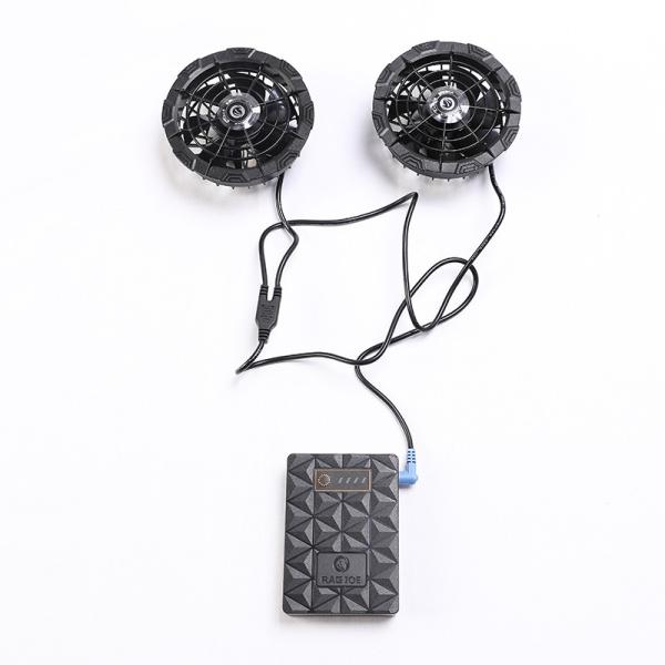 12V Cooling Warming Jacket Battery Kit For Air Conditioned Vests 2000Hour Fan Lifespan