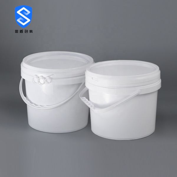 Plastic PP 5 Liter Round Plastic Drum 360g Dia 222mm 205mm
