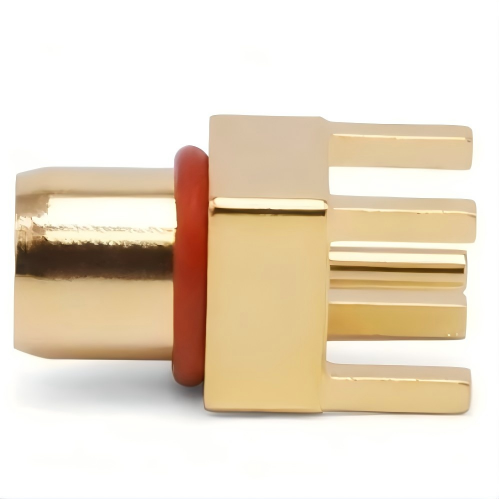 BMA Male Connector Gold Plated Brass MIL-STD-348 Compliant RF Coaxial Connector DC-6GHz Frequency Range