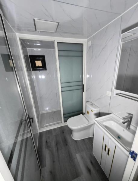Casa de contêineres expansível para casa moderna simples de hospedagem hotel quarto jardim