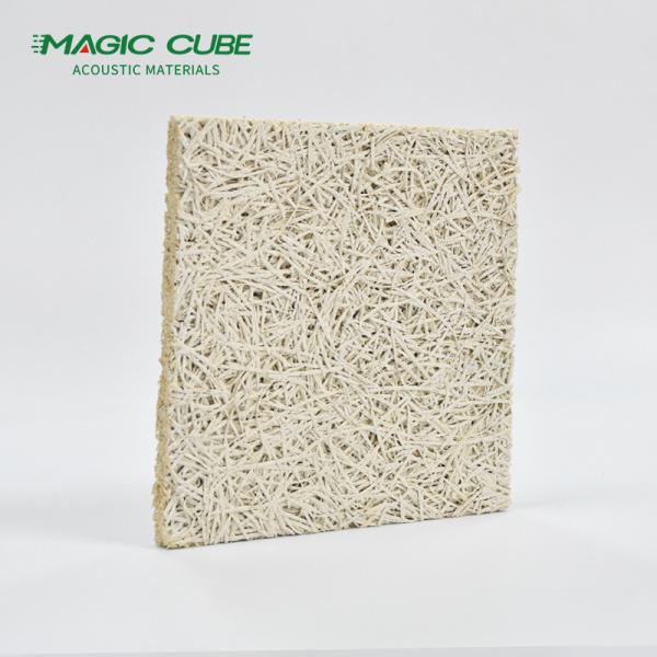 Top Selling Noise Cancelling  fireproof wood fiber cement panel hexagon wool wood panel For Ceilings