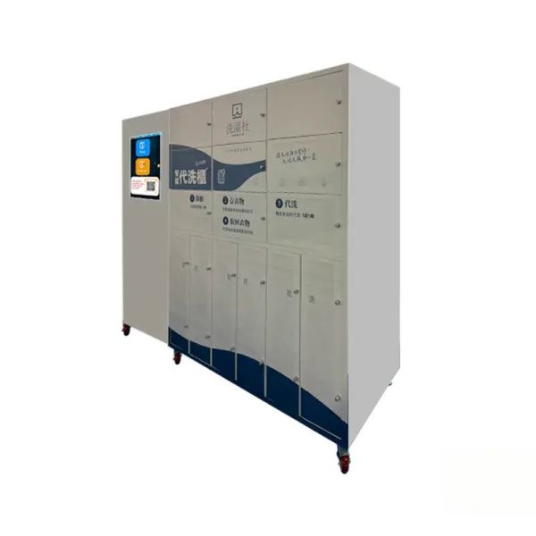 Self-Service Laundromat Vending Machine with 21.5 Inch Touch Screen for Automated Laundry Services