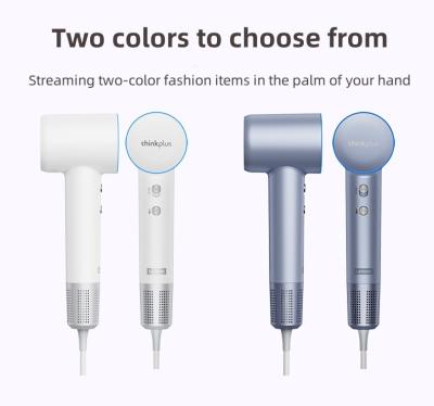 Lenovo HB100 RGB Light Negative Ion Hair Dryer 1600W Power White/Blue