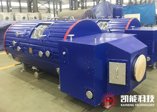 1200KW Gas Engine Waste Heat Recovery Steam Boiler Horizontal Exhausted