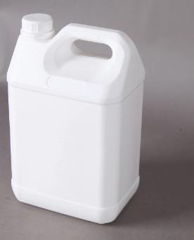 HDPE Empty 5L Jerry Can Bucket Enclosed Blow Moulded Plastic Bottle