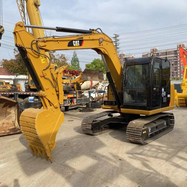 Good Condition Used CAT 307E2 Wheel Excavator 20000 KG Machine Weight Crawler Machine