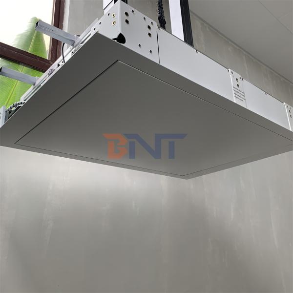 Boente CE Certified Motorized TV Lift System Hidden Ceiling Type Vertical 90 Degree 32~55 Inch TV With Dropping Down Function