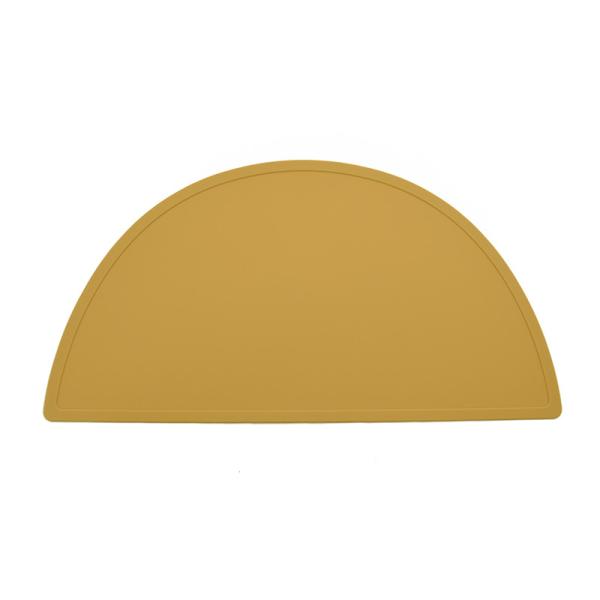 Odorless Pantone Color Silicone Baby Placemats Reusable Non Slip