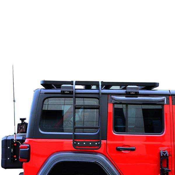 TS16949/ISO9001 Certified Side Ladder Retrofit Kit for Jeep Wrangler JK JL Vehicle