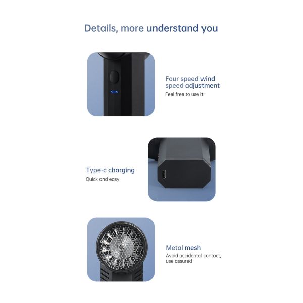 Custom Mini Portable Design Black Pocket Handheld Violent Turbo Fan Ultimate Cooling Solution For Custom Needs