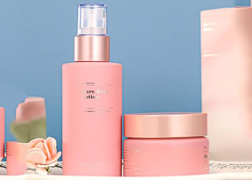 OEM ODM Pink Luxury Cosmetic Pump Bottle And Cream Jar 10ml - 150ml