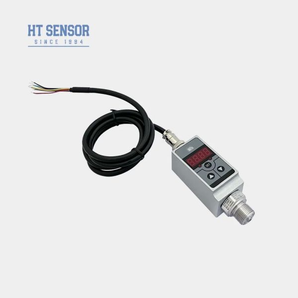 24Vdc 4-20MA 2-point Control Digital Pressure Switch With LCD / LED Display Controller Switch