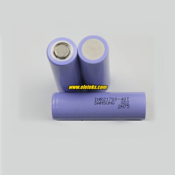 Samsung INR21700-40T 4000mAh 35A Samsung 21700 40T battery cell 3.7V wholesale