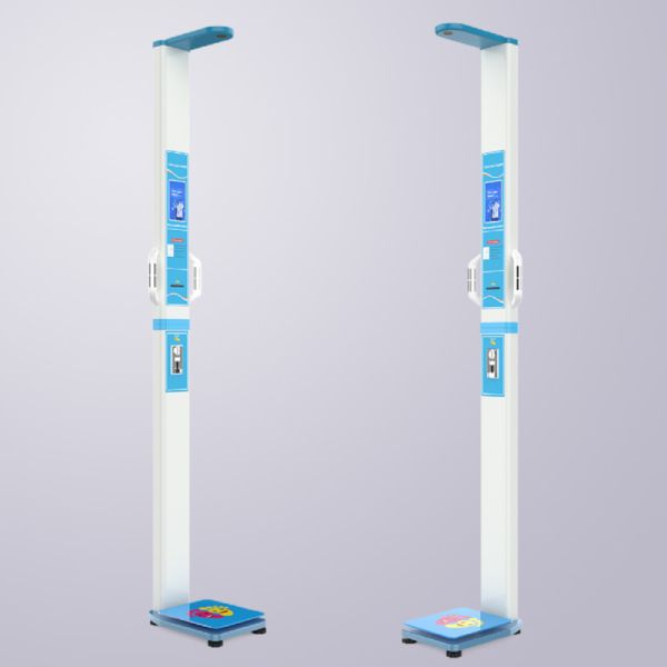 Ultrasonic Body Composition Analyzer Scale for Height Range 60-200cm Division 0.1cm
