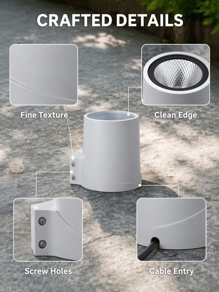Energy Saving Waterproof Outdoor Wall Lights Exterior Wall Sconce For Villa Garden Patio