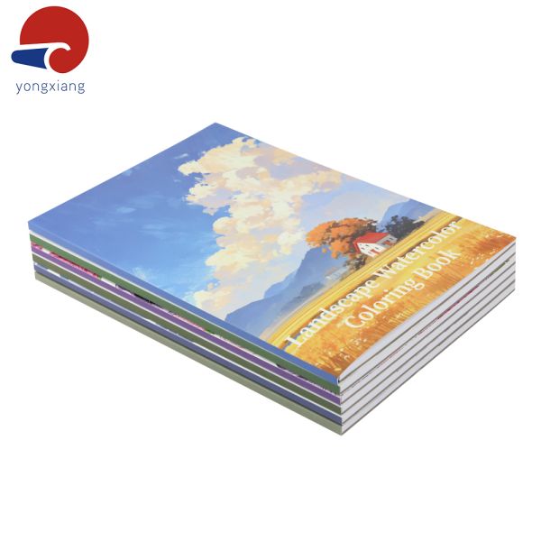 Perfect Binding Drawing Coloring Book Non Toxic Custom Drawing Book Eco Friendly