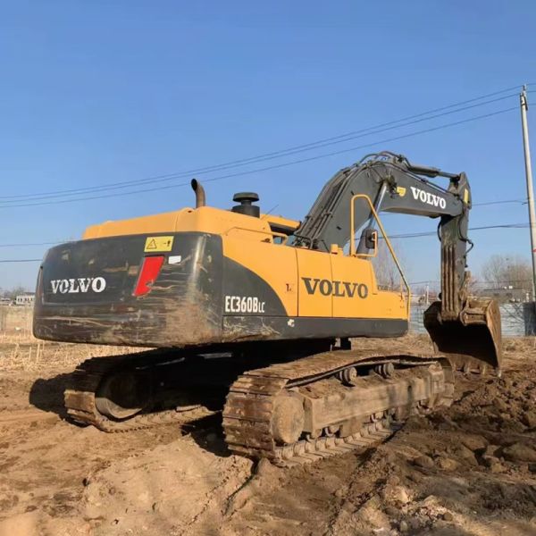 Использованная инженерная строительная гидравлическая экскаватор VOLVO Ec360 тяжелый ползучий экскаватор
