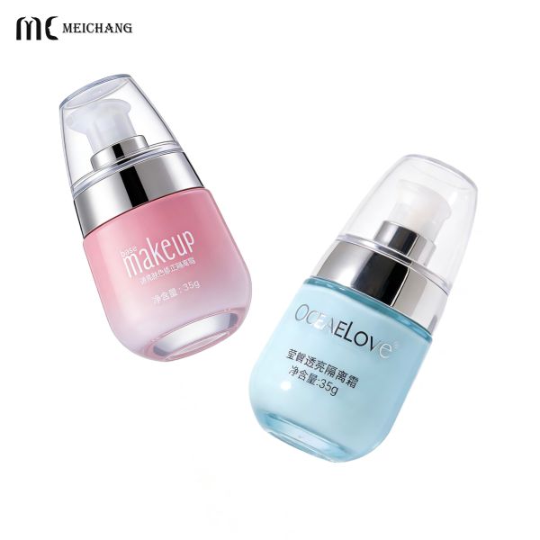 Clear Lead-free Glass Pump Bottle with Precision Pump for Cosmetics in 30ml & 50ml