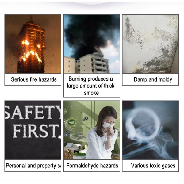 Fireproof Mold Proof Durable Water Based Paint for Interior Walls - Inorganic Coating