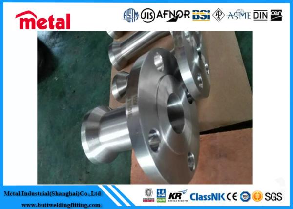 A182 GR F53 stainless steel S32760 SUPERDUPLEX  long welding neck FR 300PSI SCH40S  8  cheap flange black stainless