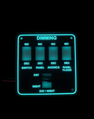 IP65 IP67 Backlight Membrane Switch Custom Membrane Switch