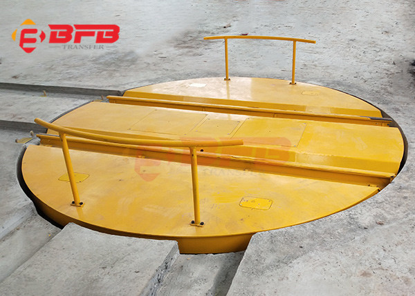 Платформа локомотивного железнодорожного рельса Turntable 200T вращая