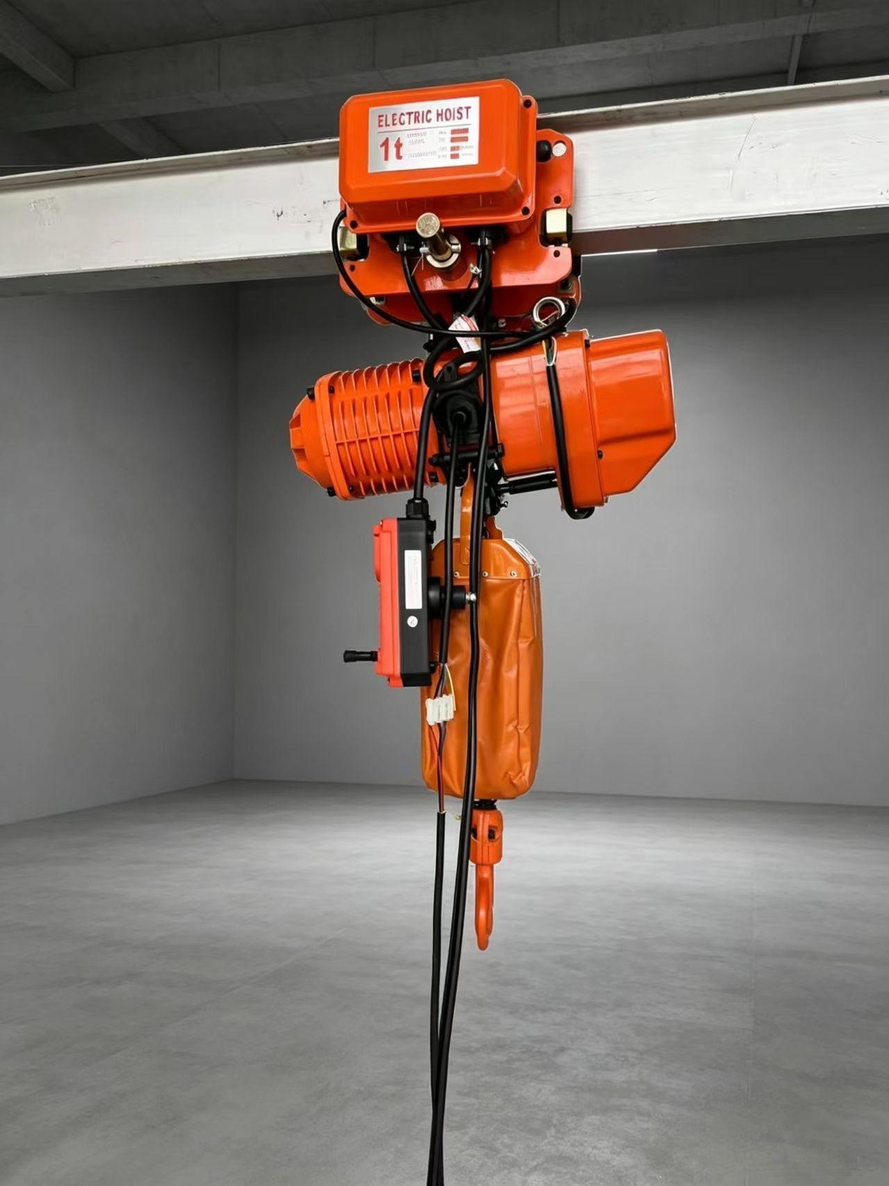 HHBB Chain Block Hoist Customized Electric Hoist With Trolley