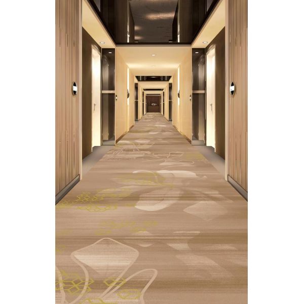 Commercial Flooring Fire Proof Wilton Carpet with Modern Style Solution Provider