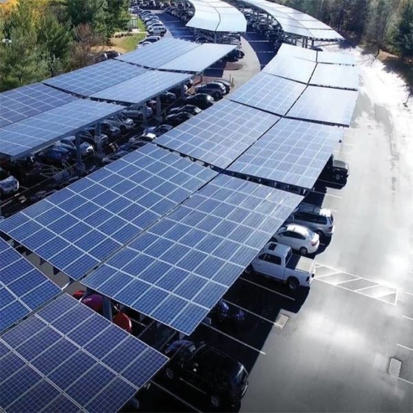 Hot dipped galvanized stainless steel solar pv mounting systems solar power parking lot solar bracket