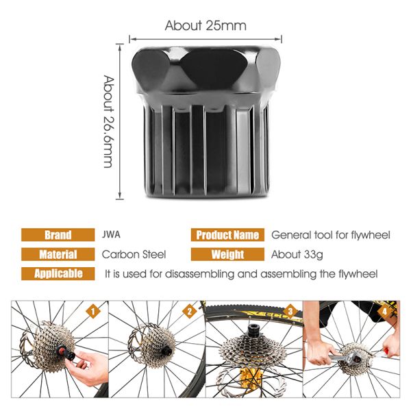 MTB Road Bikes Carbon Steel Bicycle Repair Tool Kits with Accpeted Customized Logo