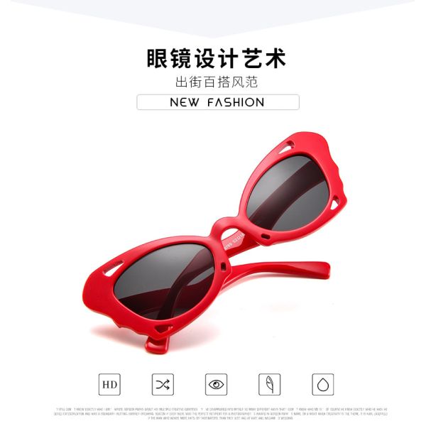 Cute Sexy Ladies Butterfly Shaped Sunglasses Female Promotion Sunglasses